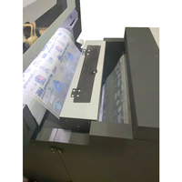 Mesin cetak pakaian, A1 60cm Dtf Printer pakaian dengan 2 kepala Xp600/i3200 untuk pakaian kaus