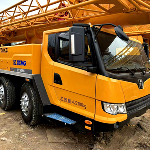 Crane Truk Bekas 50 <span class=keywords><strong>Ton</strong></span> QY50KC Tinggi Angkat 2600m Mesin Scania Asal Cina Gearbox & Pompa Aksesoris Ekspor - Product Image 4