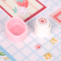 Tampon papeterie Kawaii pour mini pouce Tampon journal personnalisé Style coréen Tampon clavier unique Flash pré-encré personnalisé