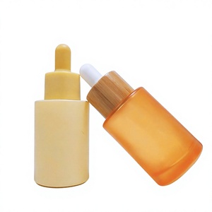 Wholesale Custom Logo Matte Pastel <b>Glass</b> Dropper <b>Bottles</b>, <b>Empty</b> Serum Essential Oil <b>Glass</b> <b>Bottles</b> with Matching Color Dropper Ca - Product Image 6