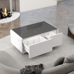 Smart Portable Fridge and Freezer <b>Table</b> Smart Coffee <b>Table</b> <b>Side</b> by <b>Side</b> Fridge Smart with Touch Screen - Product Image 5