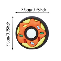 2024 Neuheiten Luxus Designer PVC Charms Soft Clog Schuh dekorationen mit Schnalle Zubehör Custom Cartoon Schuh Charm Bulk