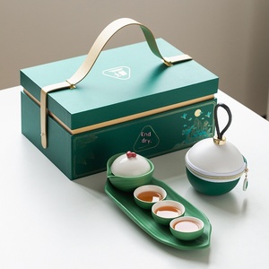 Caja de Regalo para Festival Náutico, Set de Té Chino de Viaje, Regalo Corporativo para Empresas, Compra para Enviar Regalos a Clientes - Product Image 1