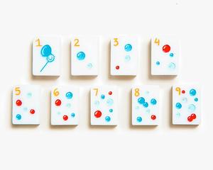 Mahjong américain <span class=keywords><strong>en</strong></span> acrylique monocouche blanc pur, édition Santa Monica The Cheeky Line, personnalisé pour les réunions festives - Product Image 2