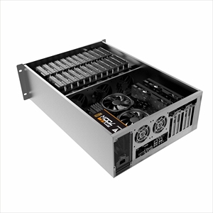 4U Chassis Case Support 24HDD bays Server Chassis 19 Inch Rack Mount Chassis Storage Case