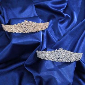 Couronne de mariée vintage européenne et américaine, style forêt, blé, luxe léger, accessoires de robe simple, diadème de bal de luxe - Product Image 2