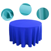 Nappe Ronde Dorée 180 g/m² Tissu Polyester Élégante 120 Pouces pour Événement Mariage