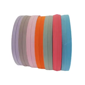 2.5Cm Opvouwbare Elastische Band Voor Tas Accessoires Polyester Elastiek Voor Ondergoed Haarband