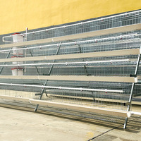 Nouvelle condition Cage à poulets pour pondeuses élevage de volailles batterie d'oeufs poulailler poules pondeuses poulets fermes maison d'élevage