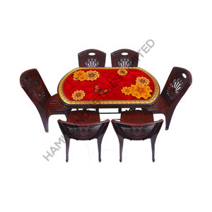 Tables de salle à manger ovales en plastique de conception personnalisée Fusion parfaite du style Durabilité et abordabilité Approvisionnement en gros OEM ODM - Product Image 6