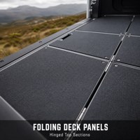 Système de rangement coulissant robuste pour benne de camion, avec surface antidérapante et points de fixation pour pick-up 4x4 OEM ODM