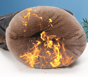 RTS moto bici antivento <span class=keywords><strong>antipioggia</strong></span> inverno tenere caldo caldo proteggere manubrio maniglia grande copertura di protezione guanti - Product Image 5