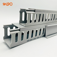 Boîte de gestion de fil en PVC fabriquée en Chine 100*50 conduit de câbles tuyaux de goulotte d'extrusion en plastique solide organisateur de câble bureau pour divers