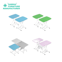 SK-ZDZ-H001 multifonctionnelle petite table pliante compacte portable réglable personnelle pliable
