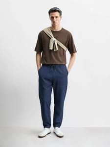 Jeans ample pour homme, pantalon en denim confortable pour un usage décontracté, voyage en plein air, mode de rue, travail et style de vie quotidien - Product Image 5