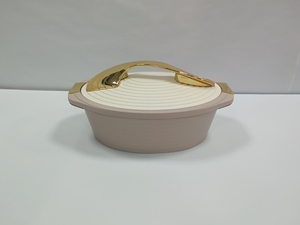 Calentador de Alimentos Térmico de Estilo Nórdico, Juego de Cazuelas Aisladas de 4L, 5L y 6L con Cuerpo Texturizado Mate para Cocina - Product Image 3