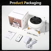 Humidificateur d'air aromathérapeutique Jellyfish Mist avec 7 couleurs de lumières LED, 2 modes de brume, diffuseur d'arômes pour la maison, le bureau, le yoga, cadeaux