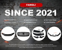 Penutup jala kisi depan hitam ABS plastik kualitas tinggi aksesori Kit Bumper untuk Forester 2009-2013