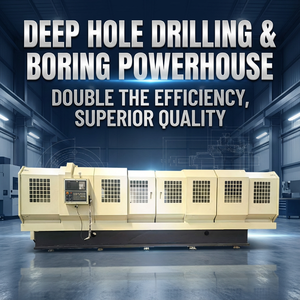 Máquina <span class=keywords><strong>de</strong></span> Perforación CNC <span class=keywords><strong>para</strong></span> Orificios Profundos - Alta Productividad, Bomba <span class=keywords><strong>de</strong></span> Motor, Cilindro Hidráulico/Eje Mecánico, Aleación <span class=keywords><strong>de</strong></span> Acero, Certificación ISO9001 - Product Image 1