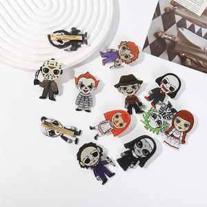 Pinces à cheveux personnalisées d'<span class=keywords><strong>Halloween</strong></span> pinces à cheveux de personnage d'horreur de dessin animé pinces à cheveux de fête pour femmes vente en gros - Product Image 3