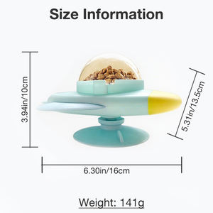 Fabricant Nouveau Design Jouet à mâcher pour chien à alimentation lente <span class=keywords><strong>Rotation</strong></span> à <span class=keywords><strong>360</strong></span> ° Distributeur de friandises pour animaux de compagnie Jouets d'entraînement interactifs - Product Image 3