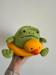 ゼリー猫スイムリング雨カエル英国ぬいぐるみ限定版スーパーソフトぬいぐるみPPコットン充填かわいい快適なぬいぐるみクリスマス - Product Image 2
