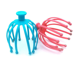 Massaggiatore per cuoio capelluto per alleviare il <span class=keywords><strong>mal</strong></span> <span class=keywords><strong>di</strong></span> <span class=keywords><strong>testa</strong></span> Stress del cuoio capelluto Relax 12 punte a rullo <span class=keywords><strong>massaggio</strong></span> alla <span class=keywords><strong>testa</strong></span> Scratcher rilassamento profondo - Product Image 6