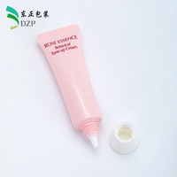 Tube cosmétique vide en PE de 19 mm avec capuchon, impression de logo personnalisée pour crème pour les yeux, fard à paupières, rouge à lèvres, sérum, vente en gros