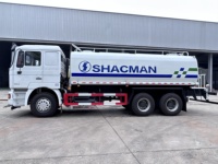 Camion-citerne à eau Shacman F2000 F3000 20000 litres, neuf, 6x4 roues motrices pour la construction en Algérie