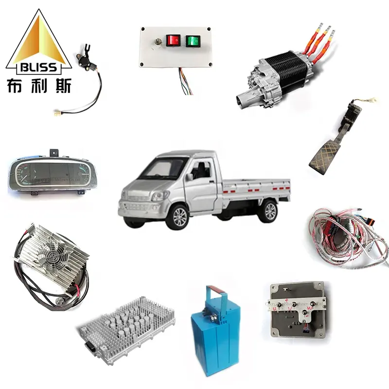 Kit de conversión de coche Ev, fuente de alimentación Ac Dc, Motor de 48 voltios, 1000 vatios, 15kw, Motor eléctrico para coche