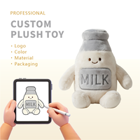 Articles promotionnels : Coussin doux pour biberon, en coton PP, avec logo personnalisé, jouet en peluche, photo, pour la bière