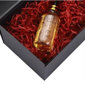 Stockage de cadeaux magnétique personnalisé petit emballage boîte noire en papier facile à plier avec couvercles - Product Image 2