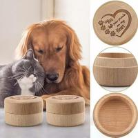 Urnes funéraires en bois pour animaux de compagnie, produits commémoratifs pour animaux, services funéraires pour chats et chiens, urnes funéraires en bois massif, boîtes commémoratives