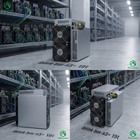 Miner ASIC d'occasion IBeLink BM-S3 19T 3100W Blake2B-Sia pour l'algorithme Siacoin, rig de minage crypto SC HNS BIP 110
