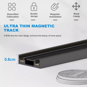 Loso รางไฟแม่เหล็ก LED บางเฉียบตกแต่งข้างเตียงทางเดินในสำนักงาน - Product Image 2