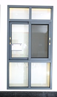 Ventanas Corredizas Horizontales de Aluminio con Rotura de Puente Térmico y Diseño Moderno de Eficiencia Energética Personalizadas AMJ para Hogares