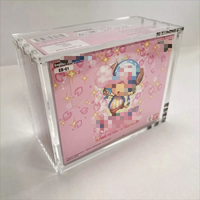 Boîte de protection en acrylique pour présentoir de boosters TCG avec fermeture magnétique pour boîte de boosters ETB EB01