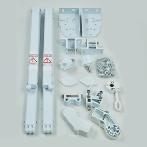 Kit bras d'auvent rétractable manuel 1.5M-3.5M coupe-vent extérieur aluminium blanc acier pour jardins ombre été 5M polyester vente - Product Image 2