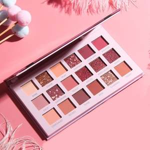 Akeup-sombra de ojos de 18 colores, Etiqueta Privada - Product Image 3