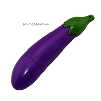 Nouveauté Stylo aubergine dessin animé 64 Go 32 Go clé USB 4 Go 8