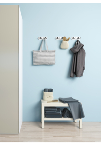 Gancho de madera montado en la pared Gancho decorativo MDF para abrigos Gorras Bufandas - Product Image 5