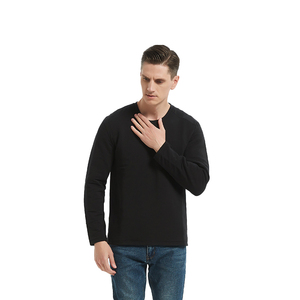 เสื้อยืดสีดำแขนยาวป้องกันการเจาะป้องกันการแทง EN388ไฟเบอร์ครั้งแรก - Product Image 4