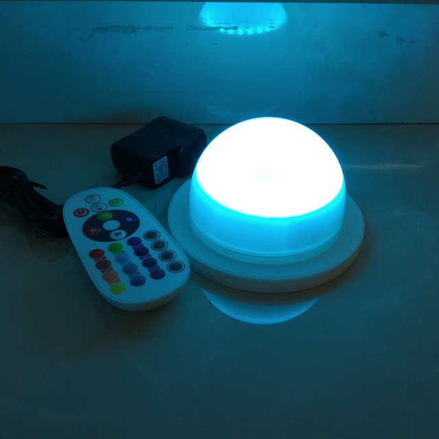 10PCS/lot Waterproof Emergency Outdoor LED Bulb with Remote Control Lithium Battery High CRI 95 6000K Daylight ABS Material