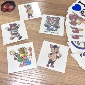カスタマイズ可能 ホワイト キッズ テンポラリー 防水 水転写 タトゥー 顔・体用 おしゃれな ペーパーステッカー オリジナルタトゥー - Product Image 5