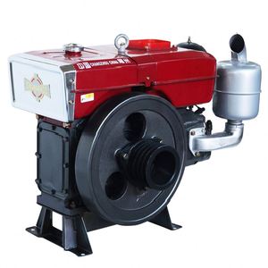 Moteur diesel monocylindre 4 temps Aokai ZS1100 pour machines agricoles, refroidi par eau, démarrage électrique, 20 CV (16,18 kW), Euro - Product Image 1
