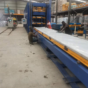 Pu tấm lợp tạo thành máy 3 + 3 không liên tục Polyurethane bánh sandwich bảng điều chỉnh dây chuyền sản xuất bọt máy móc - Product Image 2