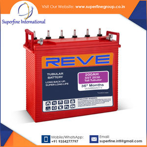 REVE 200AH 12V ประสิทธิภาพสูงแบบท่อแบตเตอรี่พลังงานแสงอาทิตย์บำรุงรักษาต่ำยานพาหนะไฟฟ้าที่เชื่อถือได้เครื่องมือไฟฟ้า - Product Image 3