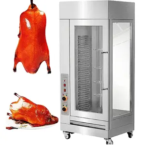 Vender como Hot cakesComercial eléctrico/gas Rotativo Automático pollo asador máquina pato horno