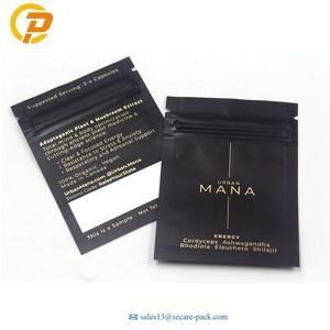 Sacchetti campione Custom sacchetto cosmetico bustina confezione piccola <span class=keywords><strong>plastica</strong></span> termosaldata in alluminio PE sacchetto sottovuoto stampa rotocalco 500 pz - Product Image 2