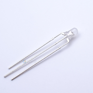 Đi-ốt <span class=keywords><strong>Led</strong></span> Cực Âm Cực Âm Hai Màu Đỏ Và Xanh Lá Phẳng Khuếch Tán 3Mm - Product Image 6